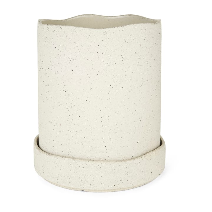 Uneru pote de flores Ø16 cm - Branco - Ferm LIVING