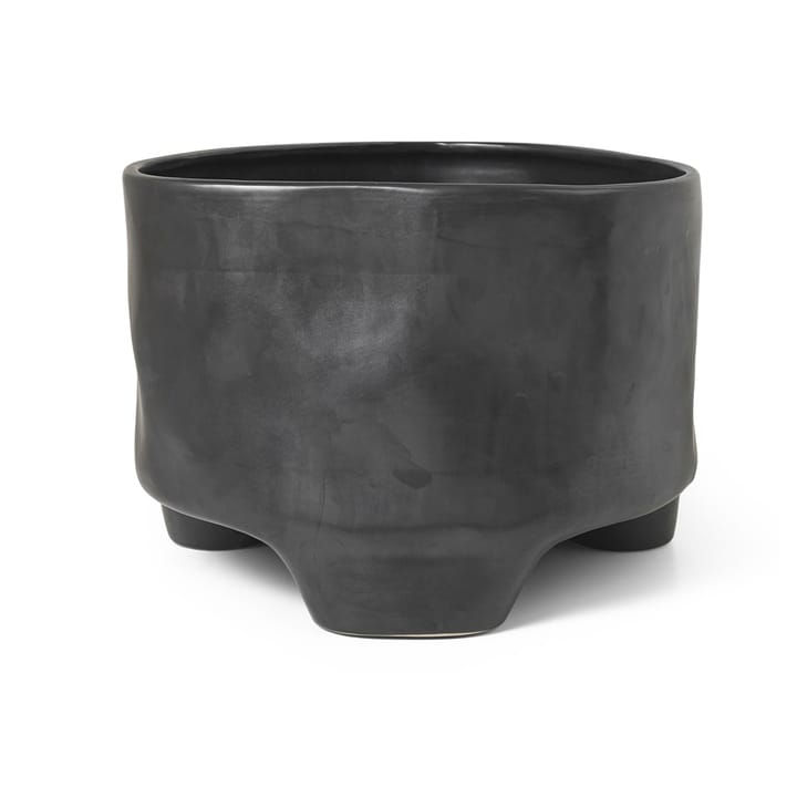 Vaso de flores Esca preto - Grande - Ferm LIVING