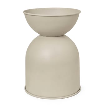 Vaso de flores grande Hourglass - Cashmere - ferm LIVING