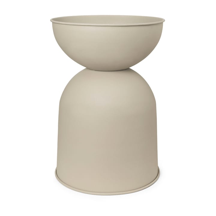 Vaso de flores pequeno Hourglass - Cashmere - ferm LIVING