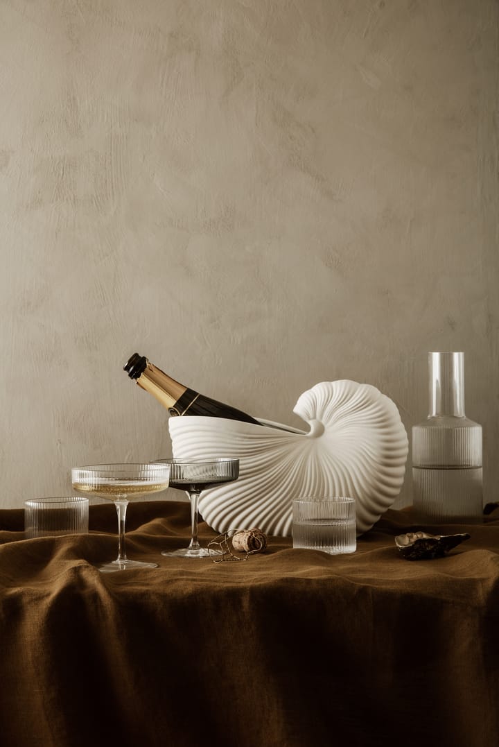 Vaso de flores Shell, Off white ferm LIVING