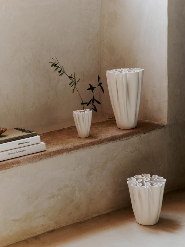 Vaso Dedali 18 cm, Off-white Ferm Living