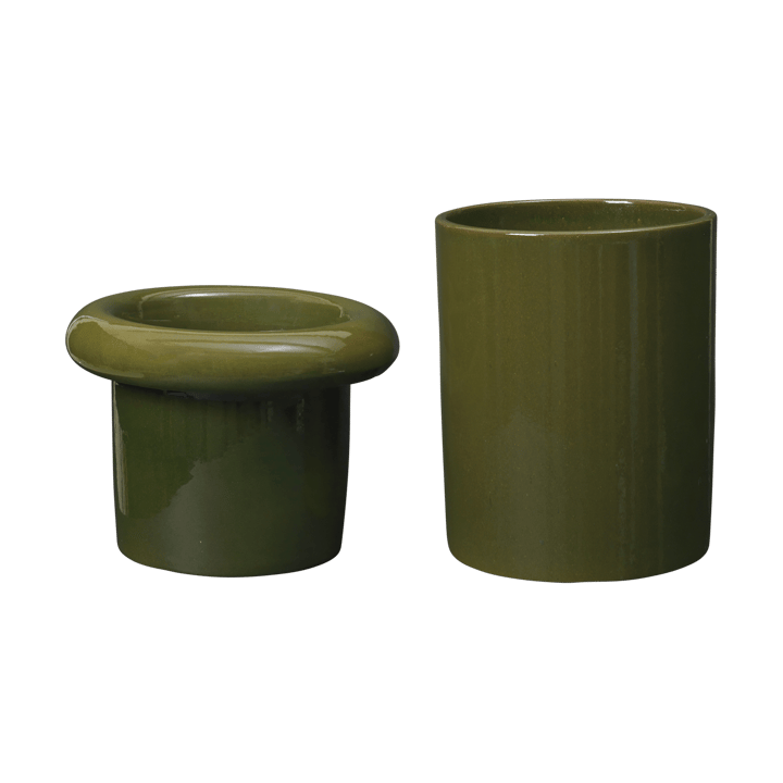 Vaso Rollo Ø31x36 cm, Moss Green Ferm Living