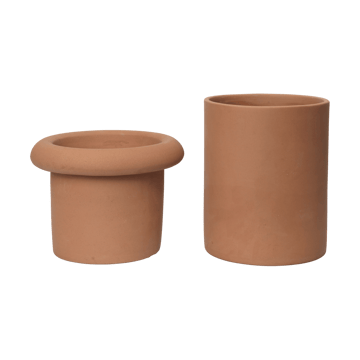 Vaso Rollo Ø31x36 cm - Terracotta - Ferm Living