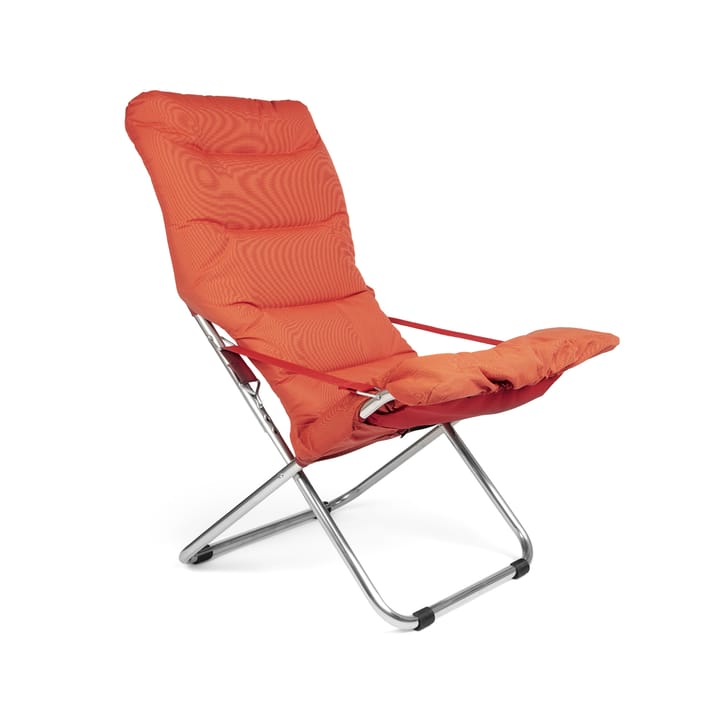 Espreguiçadeira Fiesta Soft - Tecido orange-suporte de alumínio - Fiam