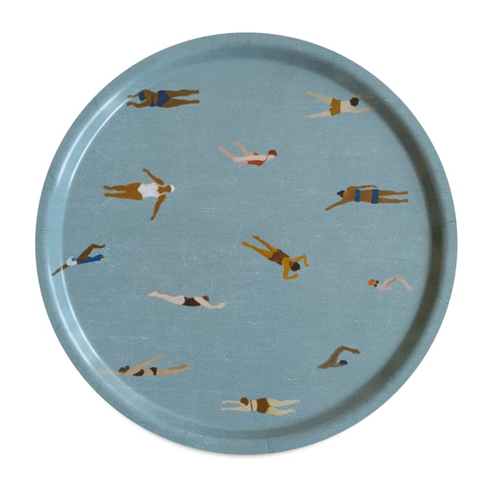 Bandeja Swimmers Ø38 cm - Azul - Fine Little Day