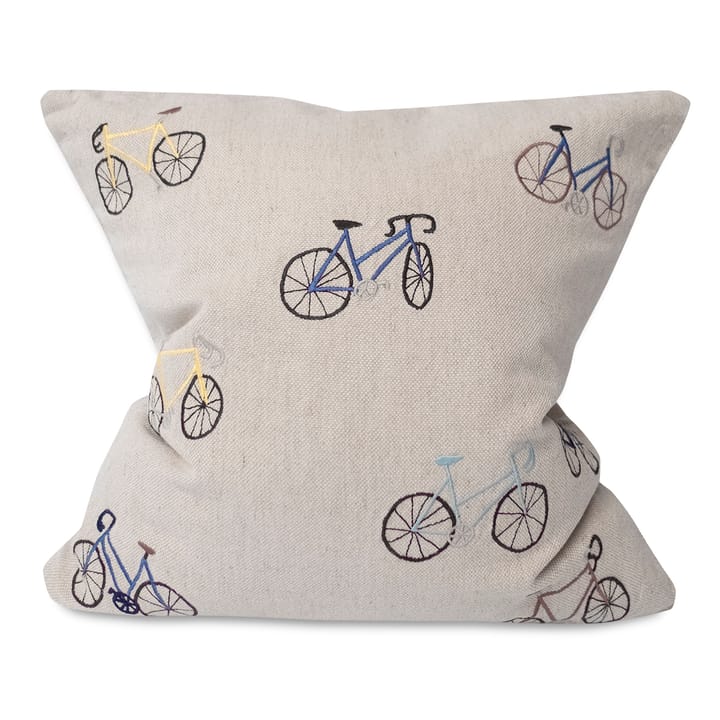 Capa de almofada Bicycles 48x48 cm - bege - Fine Little Day