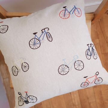 Capa de almofada Bicycles 48x48 cm - bege - Fine Little Day