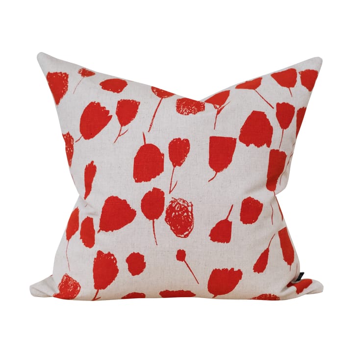 Capa de almofada Bouquet 48x48 cm - Nature-poppy red - Fine Little Day