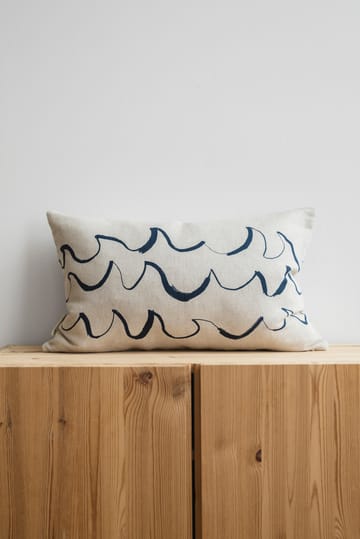 Capa de almofada Wave 38x58 cm - Azul - Fine Little Day