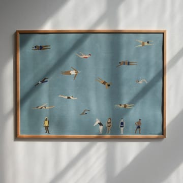 Póster Swimmers - 50x70 cm - Fine Little Day