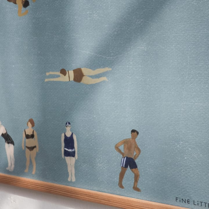 Póster Swimmers, 50x70 cm Fine Little Day