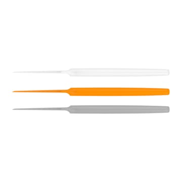 Faca para manteiga Functional Form, 3 un. - cinza-laranja-branco - Fiskars