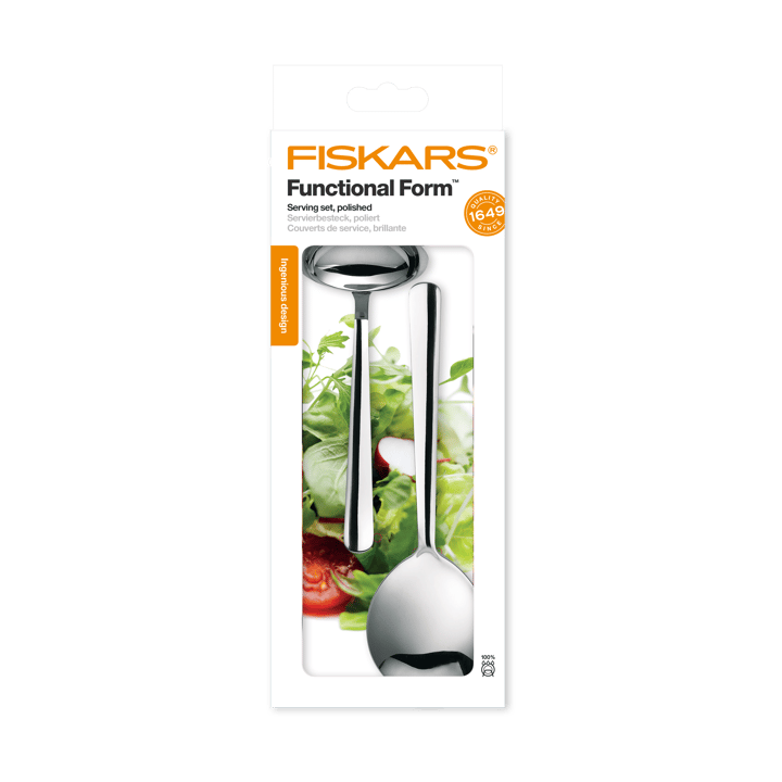 Talheres de servir Functional Form, 2 peças - Brilhante - Fiskars