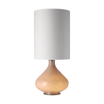 Candeeiro de mesa Flavia, base bege - Babel Beige L - Flavia Lamps