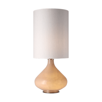 Candeeiro de mesa Flavia, base bege - Babel Beige L - Flavia Lamps