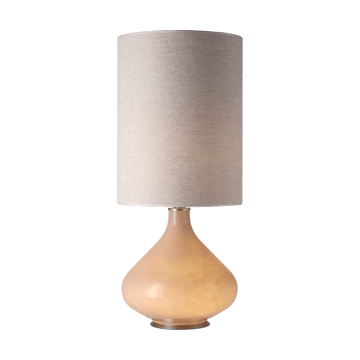 Candeeiro de mesa Flavia, base bege - London Beige L - Flavia Lamps