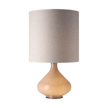 Candeeiro de mesa Flavia, base bege - London Beige M - Flavia Lamps