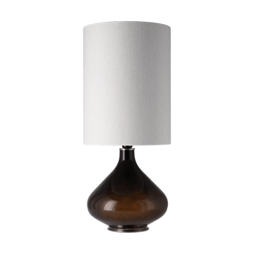 Candeeiro de mesa Flavia, base preta - Babel Beige L - Flavia Lamps