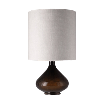 Candeeiro de mesa Flavia, base preta - Babel Beige M - Flavia Lamps