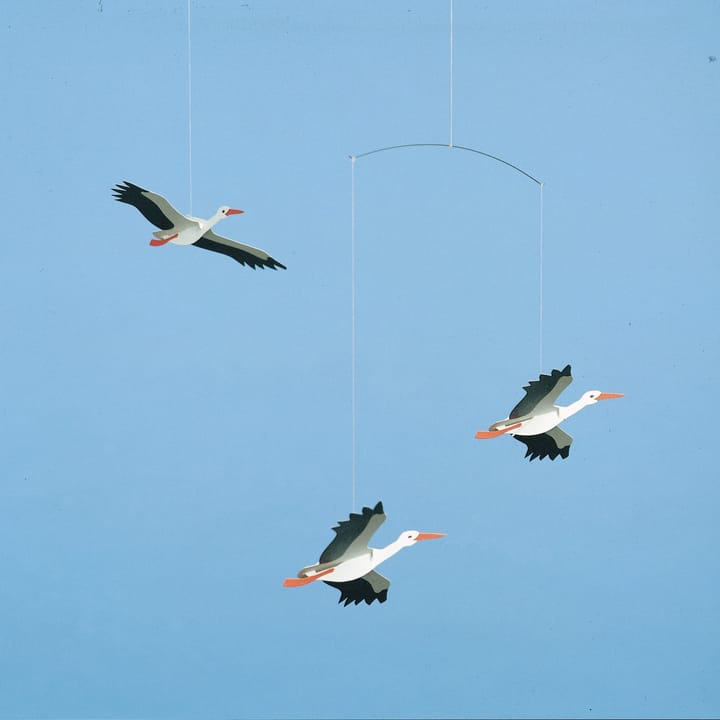 Móbile Lucky storks, multi Flensted Mobiles