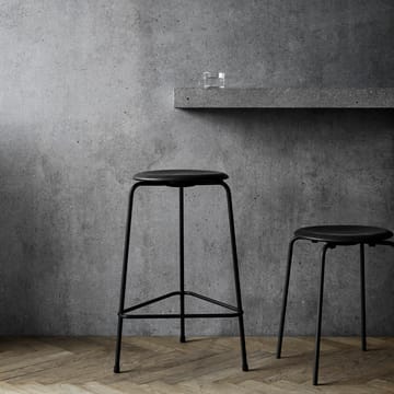 Banco em pele Dot - Cowboy black - Fritz Hansen