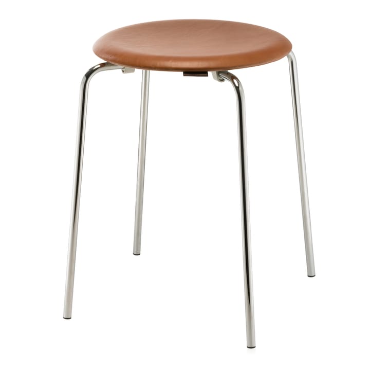 Banco em pele Dot, Walnut Fritz Hansen