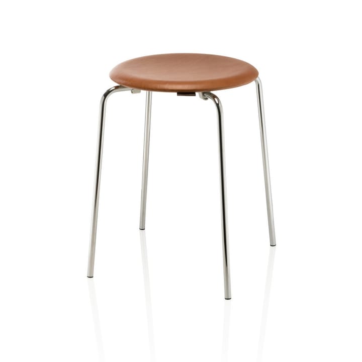 Banco em pele Dot - Walnut - Fritz Hansen