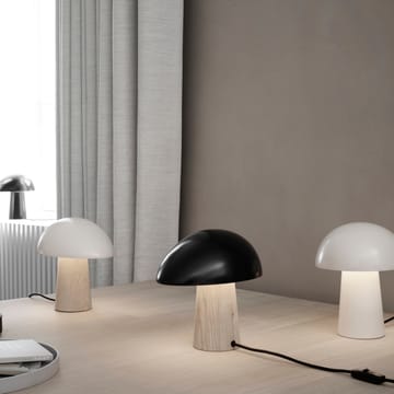 Candeeiro de mesa box Night Owl - Branco fumado - Fritz Hansen