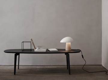 Candeeiro de mesa box Night Owl - Branco fumado - Fritz Hansen