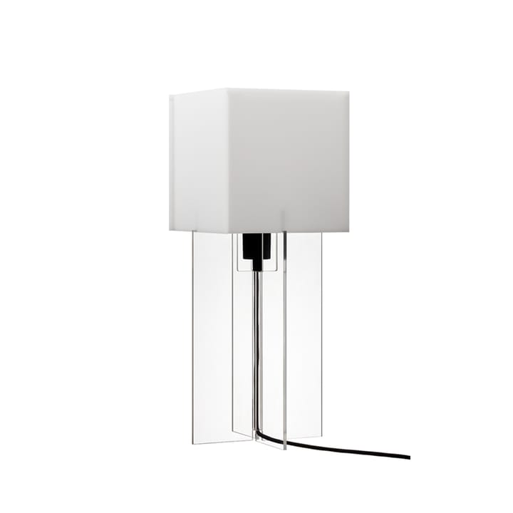 Candeeiro de mesa Cross-Plex T-500, Opal - suporte acrílico Fritz Hansen