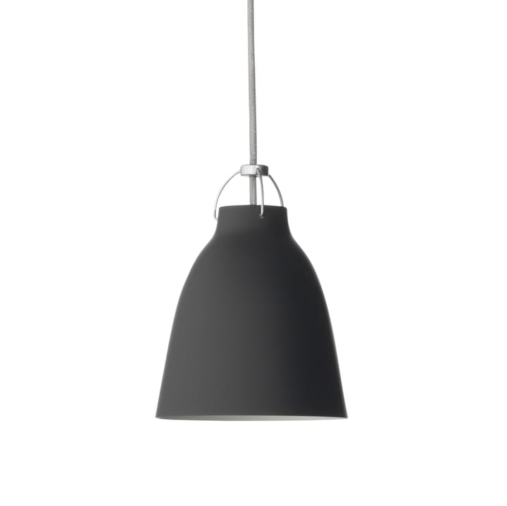 Candeeiro suspenso mate Caravaggio P1 - Preto - Fritz Hansen