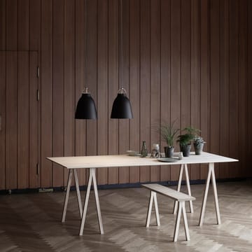 Candeeiro suspenso mate Caravaggio P2 - Preto - Fritz Hansen