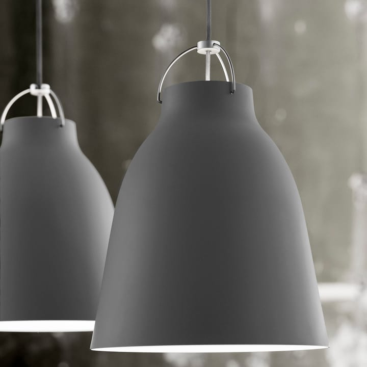 Candeeiro suspenso mate Caravaggio P3 - Grey45 - Fritz Hansen