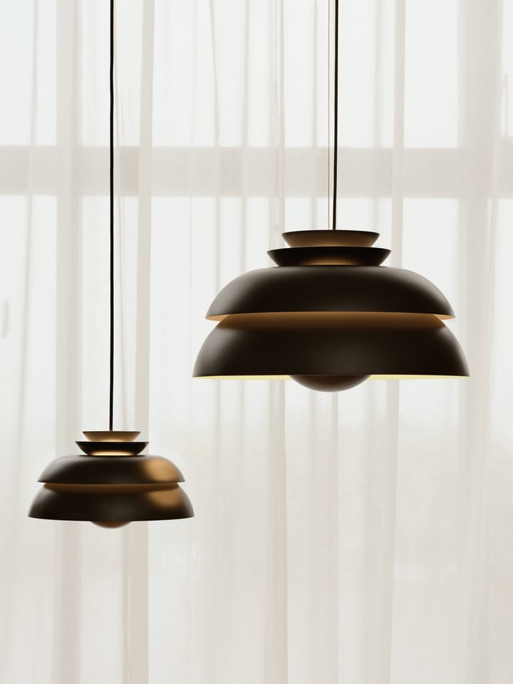 Candeeiro suspenso preto Concert, P1 Fritz Hansen