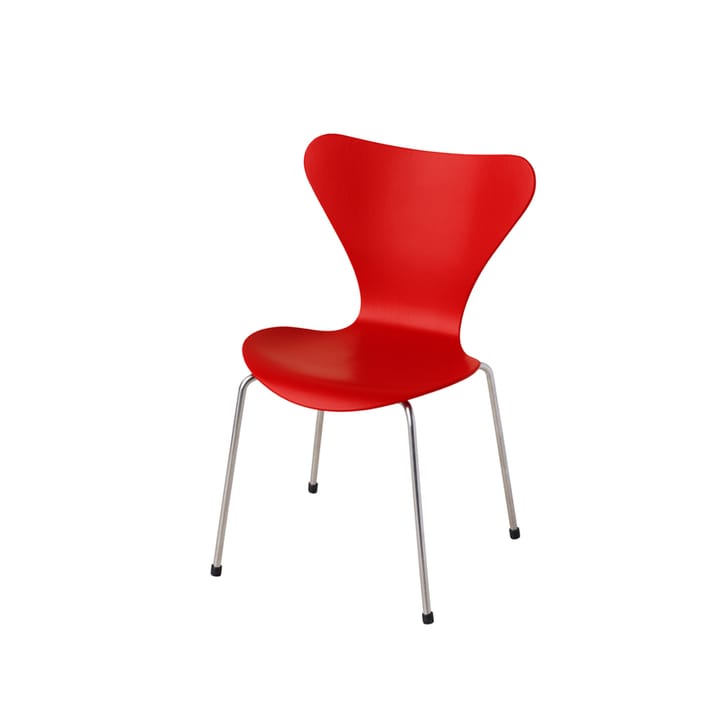 Miniatura da cadeira Series 7 - Vermelho opium - Fritz Hansen