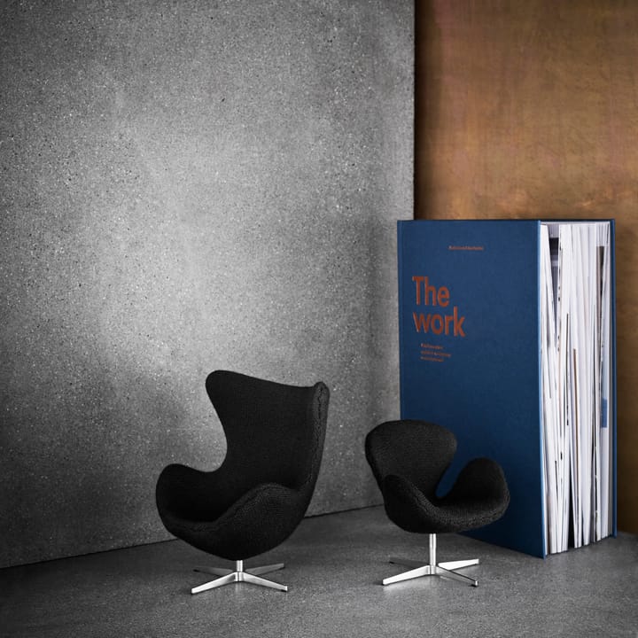 Svanen miniature - Preto - Fritz Hansen