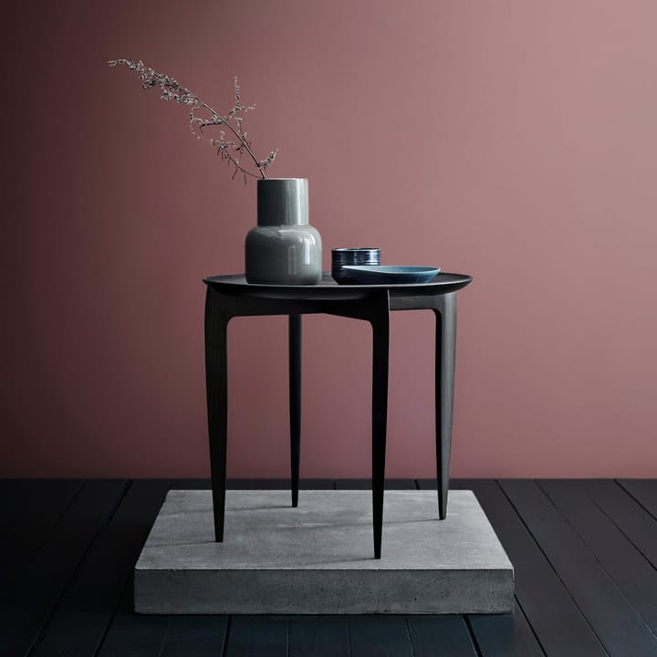 Tabuleiro de mesa dobrável Ø 45 cm, Preto Fritz Hansen