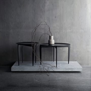 Tabuleiro de mesa dobrável Ø 45 cm - Preto - Fritz Hansen