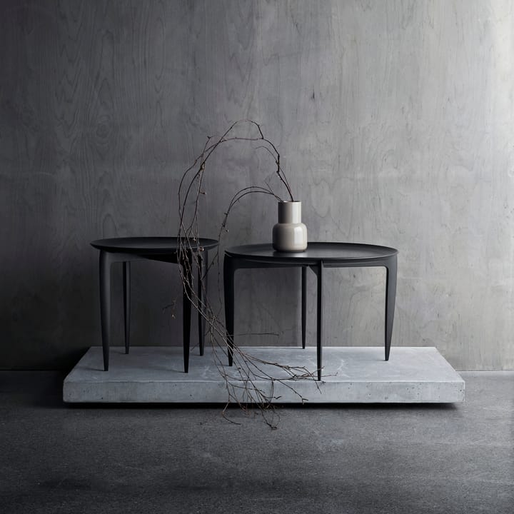 Tabuleiro de mesa dobrável Ø 45 cm, Preto Fritz Hansen