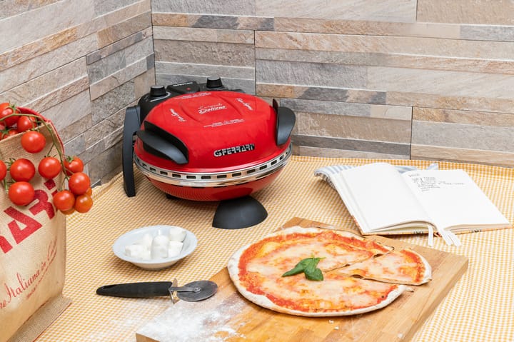 Forno de pizza Delizia Ø31 cm - Vermelho - G3 Ferrari