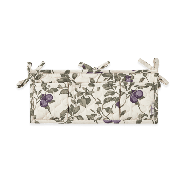 Bolsa de cama acolchoada em cetim Plum - 43x18cm - Garbo&Friends