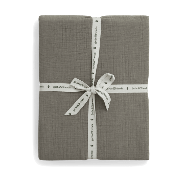 Geranium Muslin lençol com elástico - 160x200x30 cm - Garbo&Friends