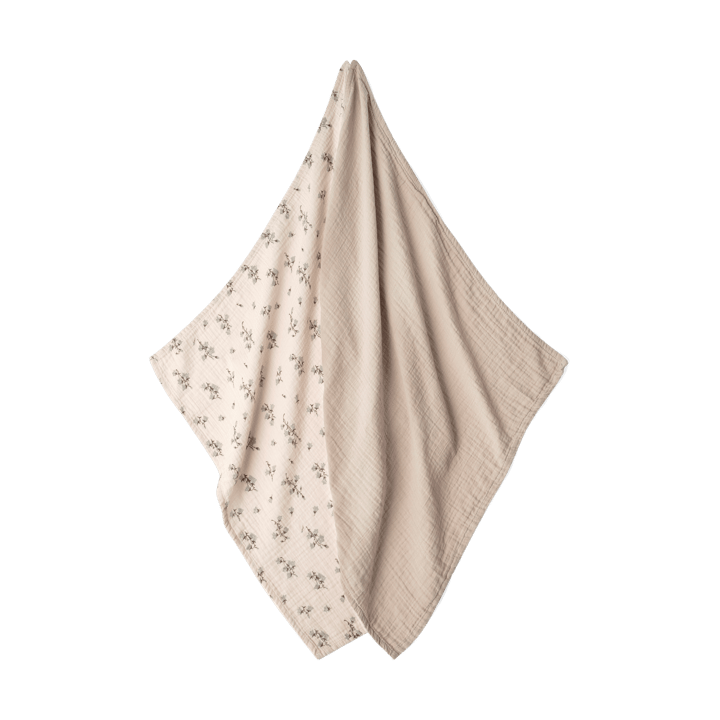 Manta pequena Bluebell Muslin 2 peças - 60x60 cm - Garbo&Friends