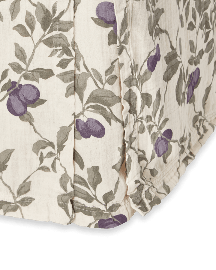 Saia de cama Muslin Plum - 140x200x53 cm - Garbo&Friends