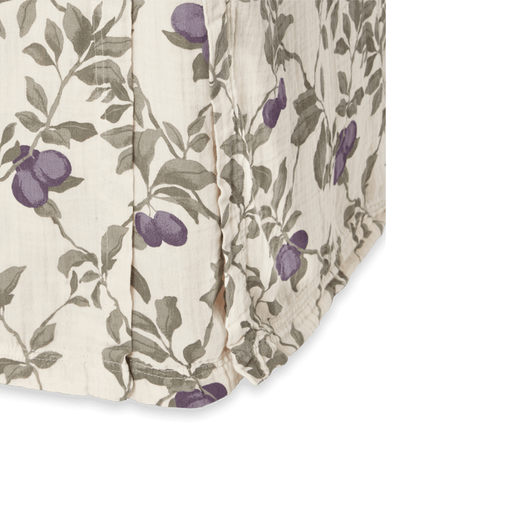 Saia de cama Muslin Plum - 180x200x53 cm - Garbo&Friends