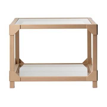 Mesa de Centro Bleck 55x55 cm vidro - Faia-natural - Gärsnäs