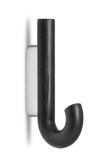 Hook gancho mini 13,3 cm  - Carvalho preto-cromo - Gejst