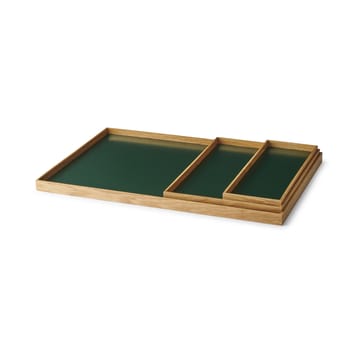 Tabuleiro Frame grande 35,5x50,6 cm - Carvalho-verde - Gejst