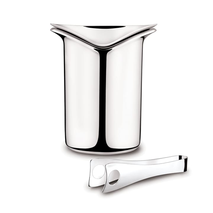 Balde para gelo e pinça Wine - 21 cm - Georg Jensen